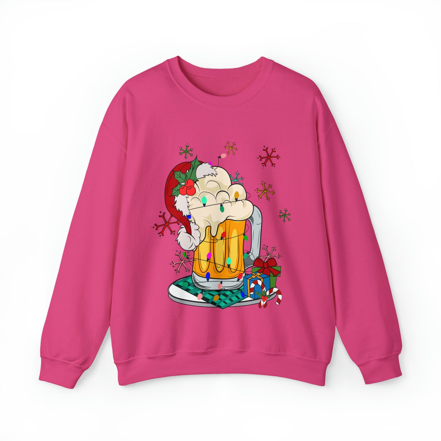 Christmas Beer Sweatshirt Men's and Women's