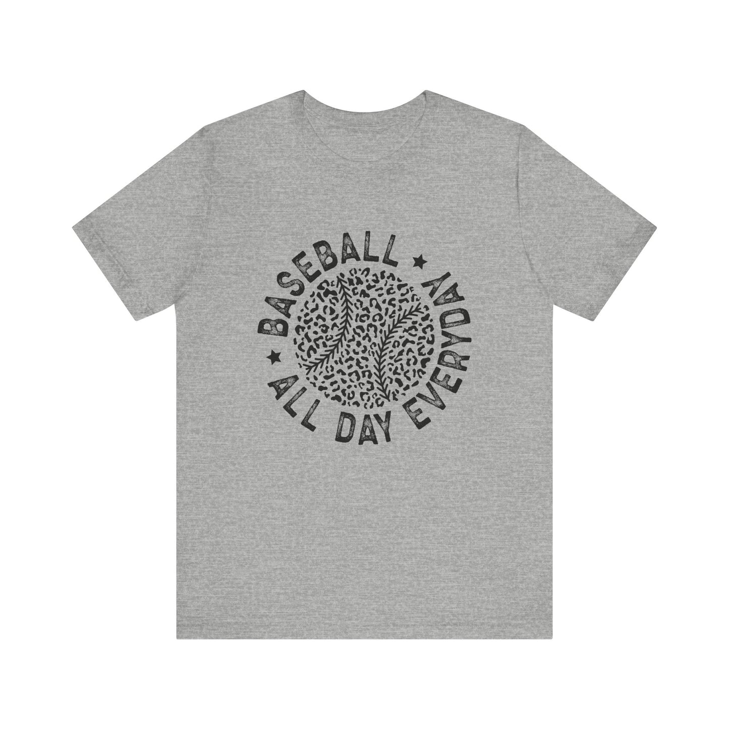 Baseball All Day Every Day Adult UnisexTshirt  Short Sleeve Tee