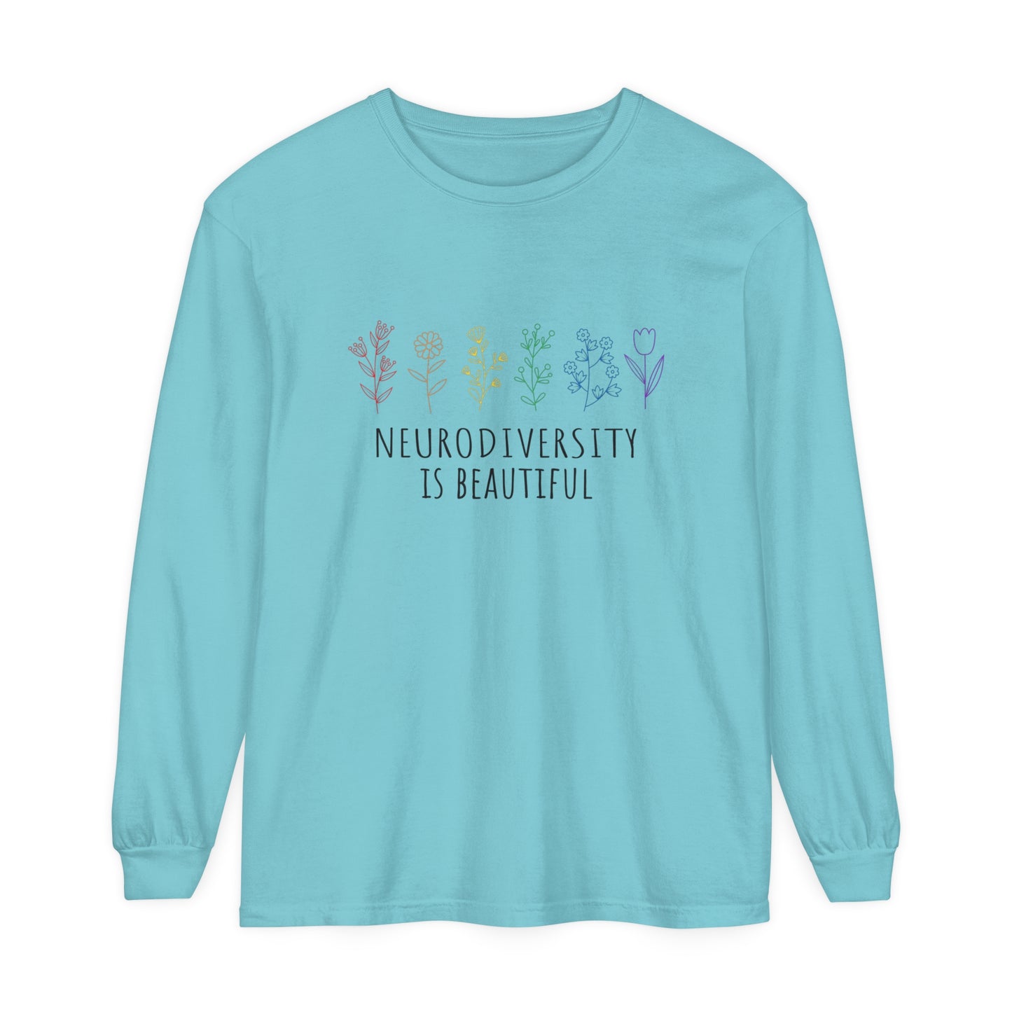 Neurodiversity is beautiful Women's Long Sleeve T-Shirt