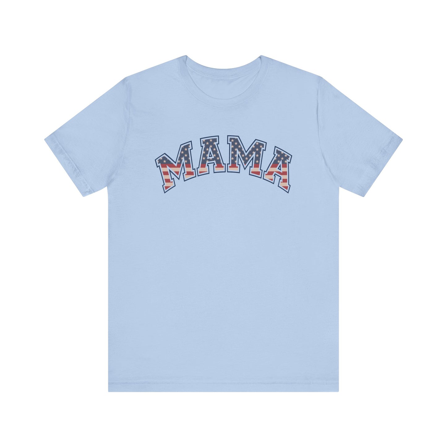 MAMA American Flag Women's Tshirt