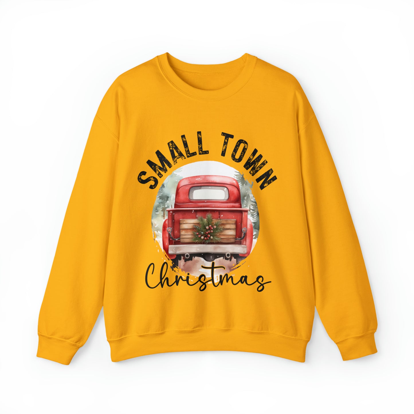 Small Town Christmas Women's Crewneck Sweatshirt