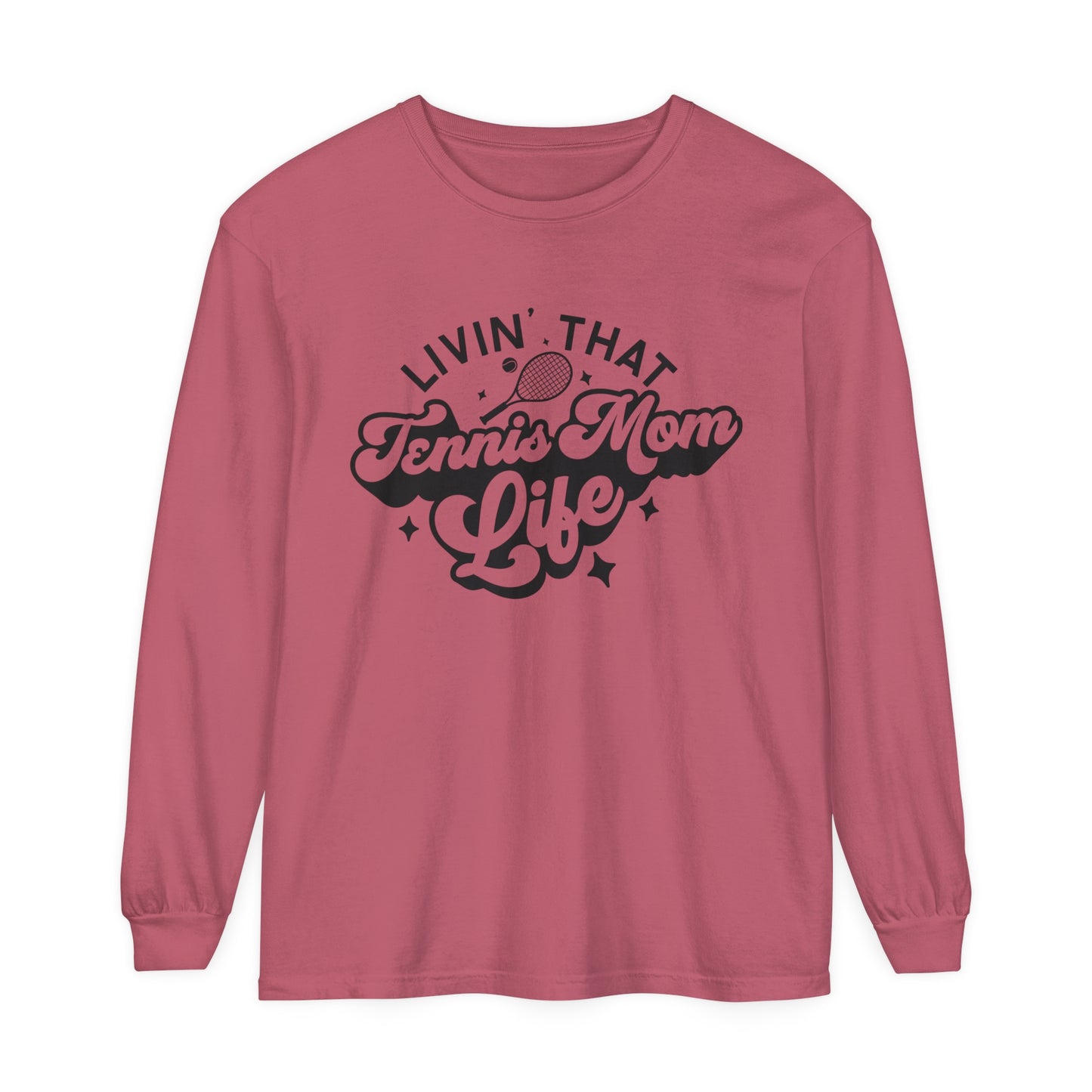 Tennis Mom Loose Long Sleeve T-Shirt