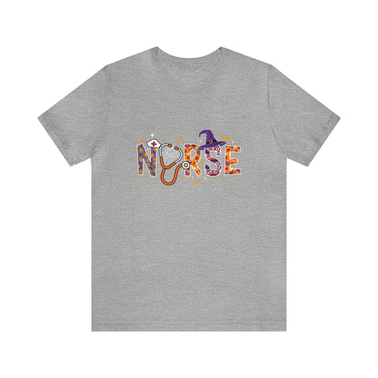 Nurse Fall Women's Halloween Short Sleeve Tee