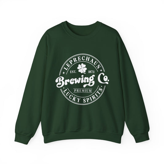 Leprechaun Brewing St. Patrick's Day Adult Unisex Sweatshirt