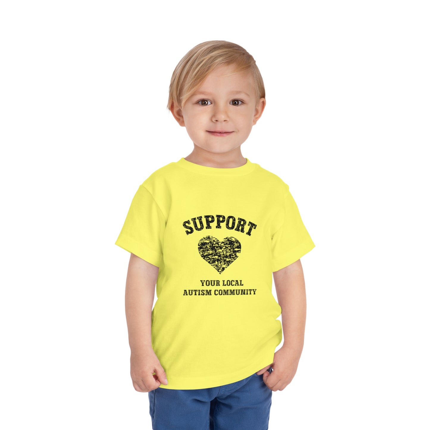 Support Your Local Autism Community  Autism Toddler Short Sleeve Tee