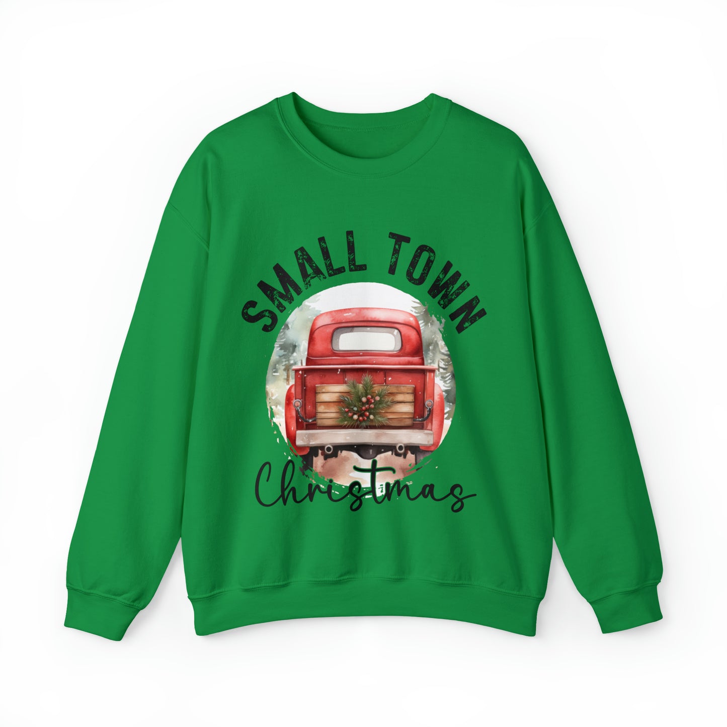 Small Town Christmas Women's Crewneck Sweatshirt