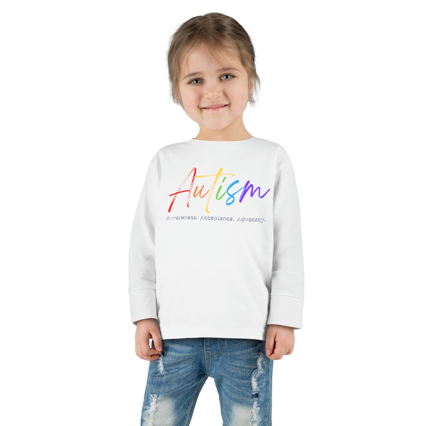 Autism Awareness Toddler Long Sleeve Tee