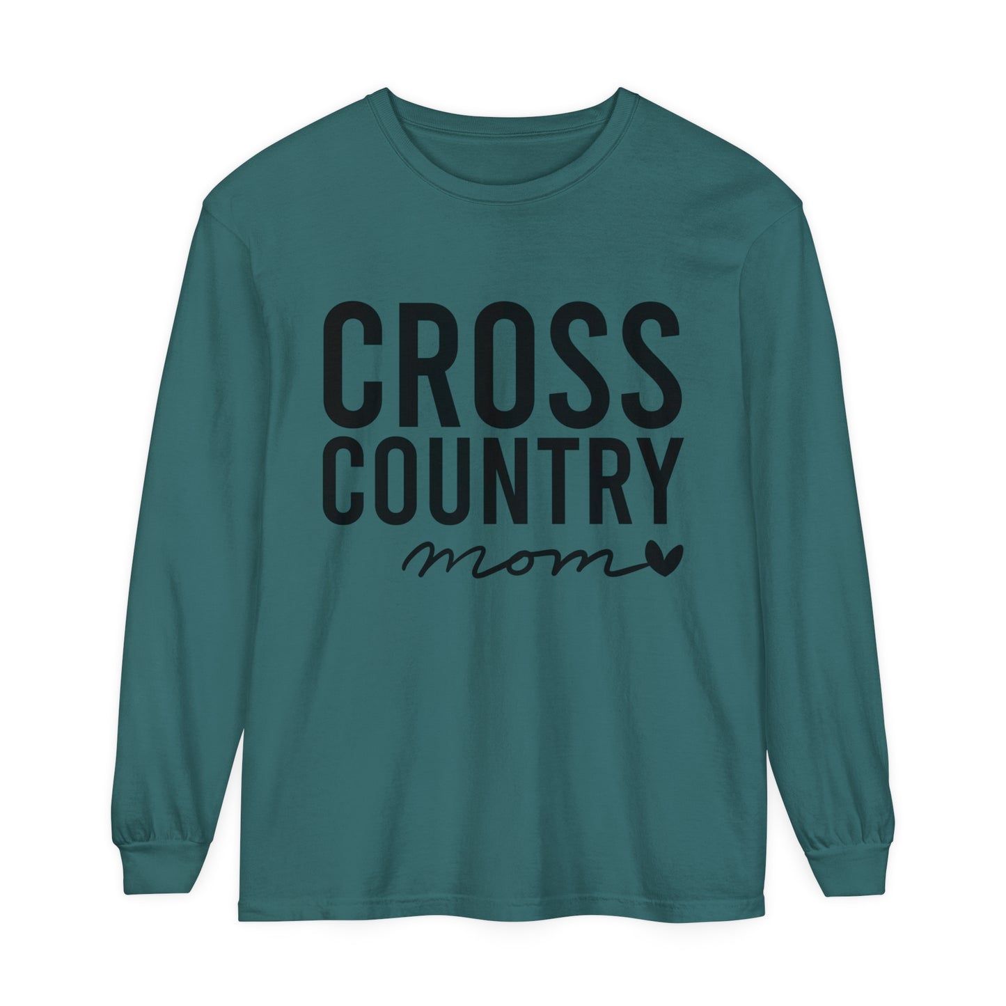 Cross Country Mom Loose Long Sleeve T-Shirt