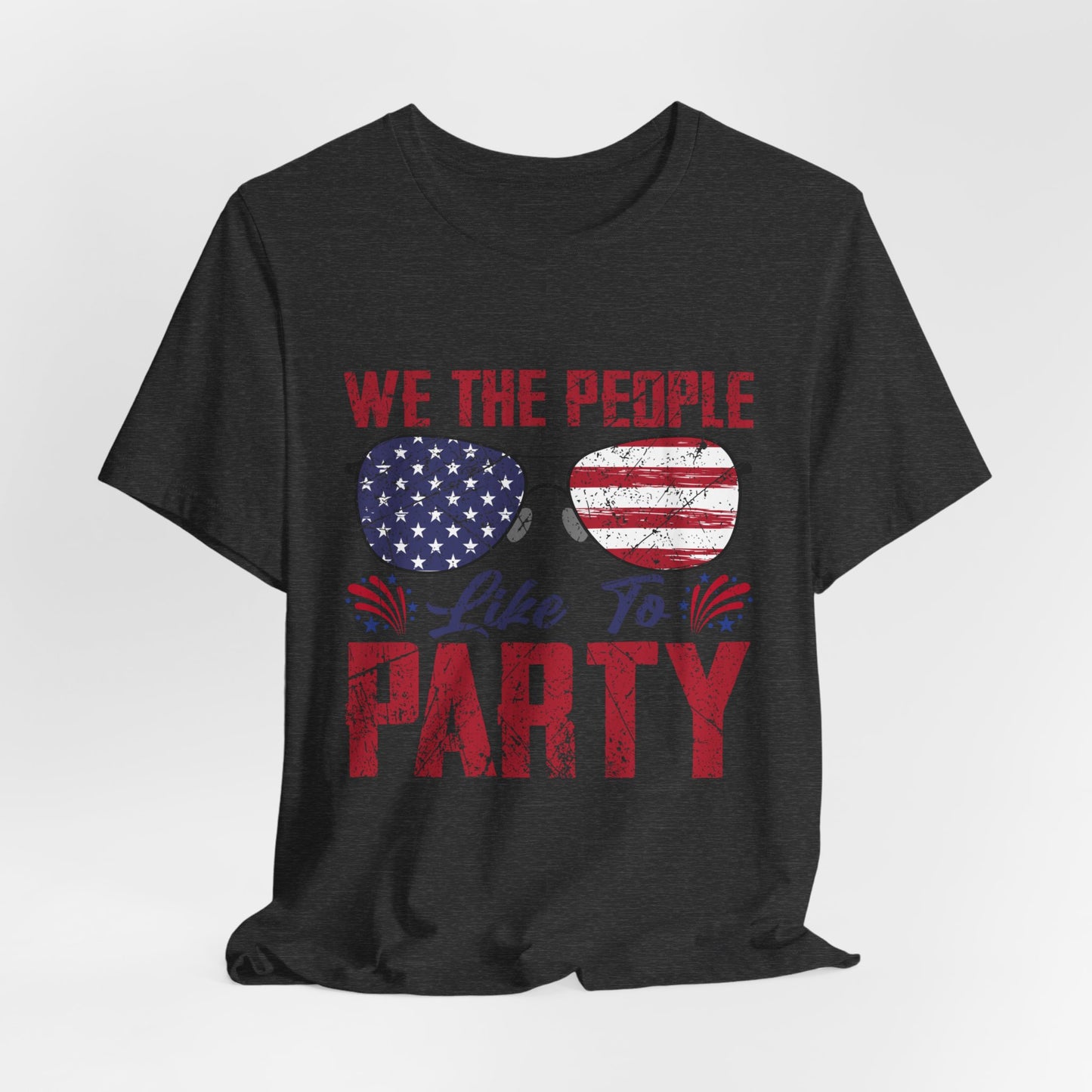 Like to Party America Women's Short Sleeve Tee