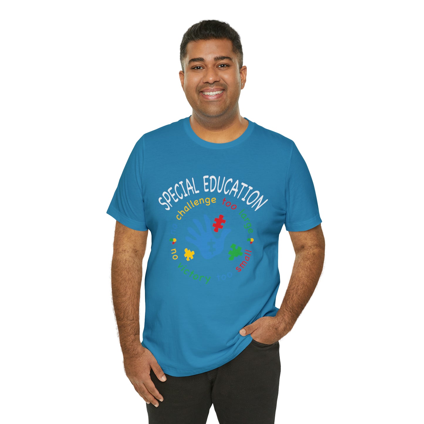 Special Education no challenge too big  Short Sleeve Women's Tee