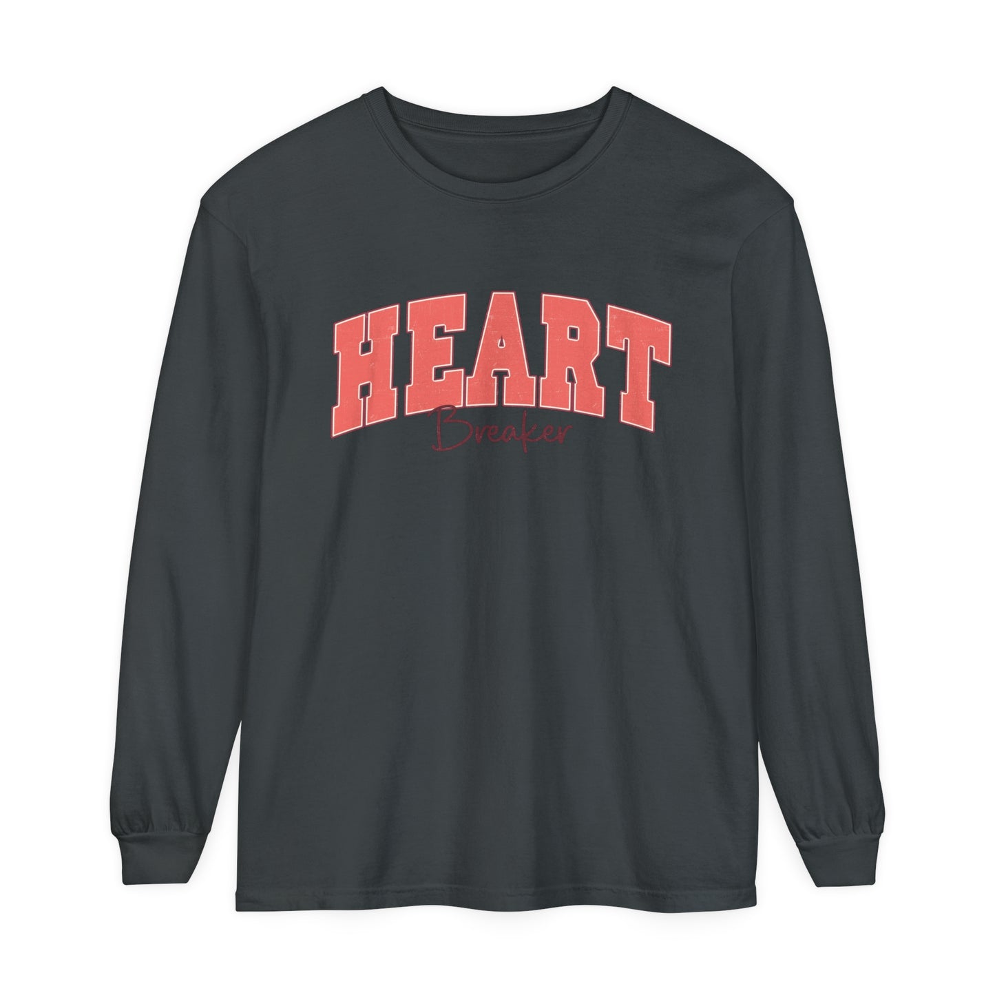 Heart Breaker Valentine's Day Women's  Loose Long Sleeve T-Shirt