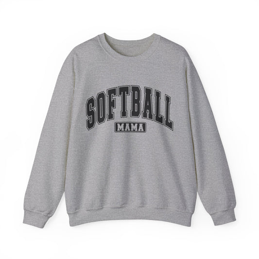 Softball Mama Women's Crewneck Sweatshirt