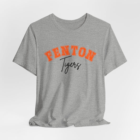 Fenton Tigers Adult Unisex Short Sleeve Tee