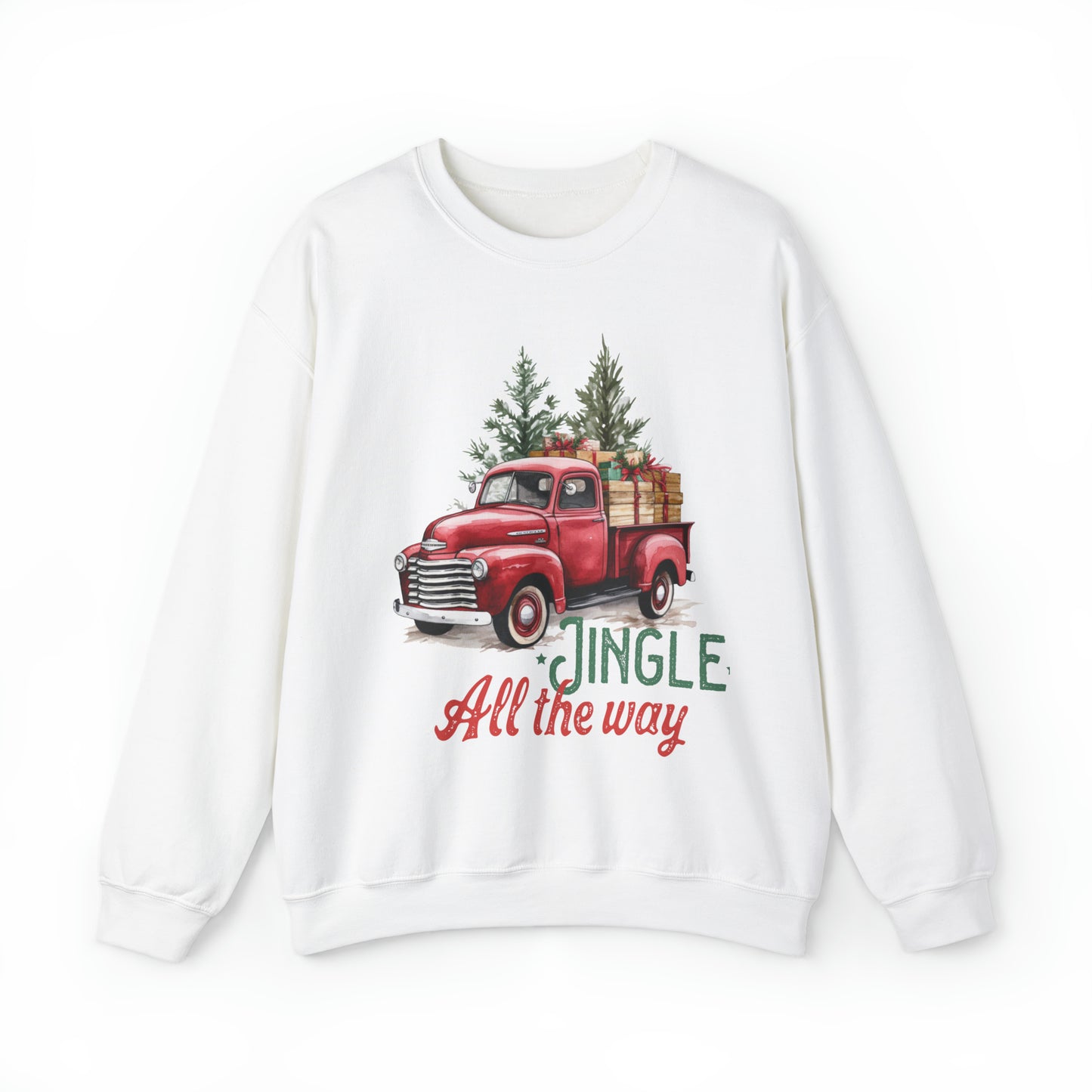 Jingle All The Way Women's Christmas Sweatshirt