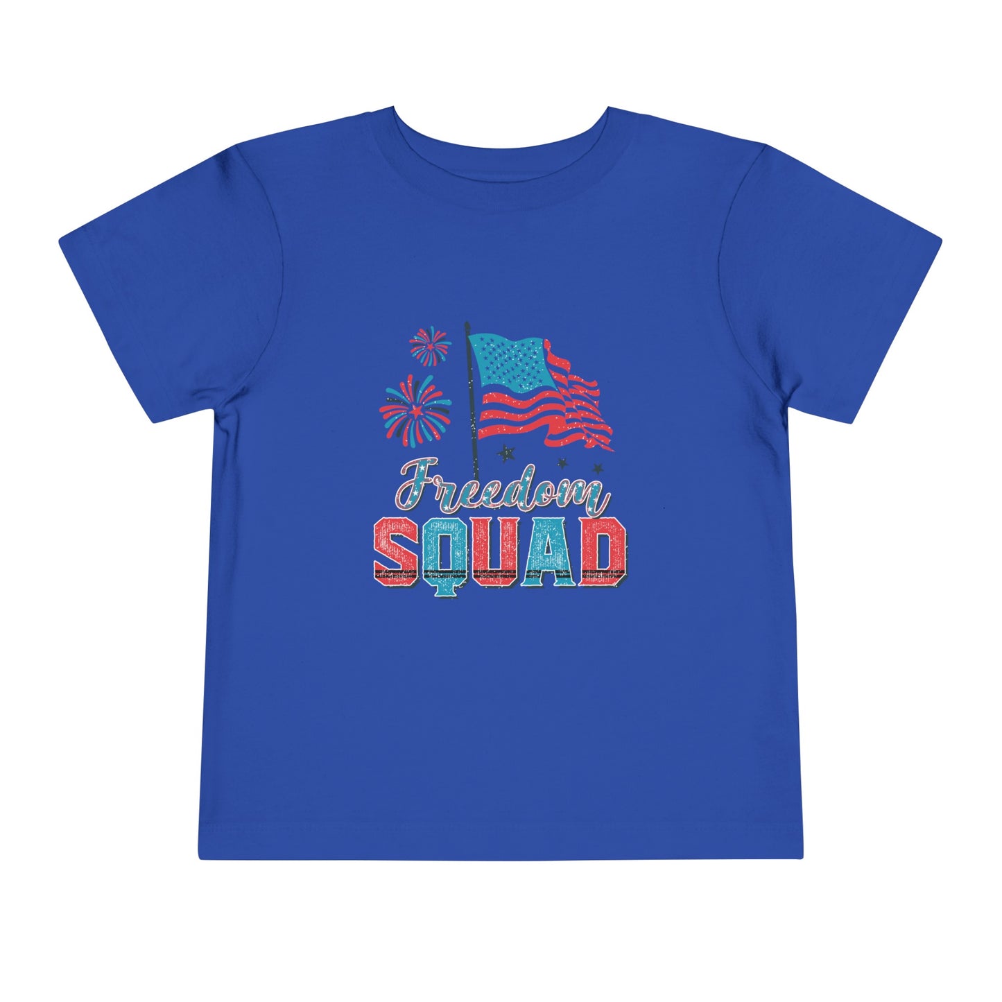 Freedom Toddler USA 4th of July Short Sleeve Tee