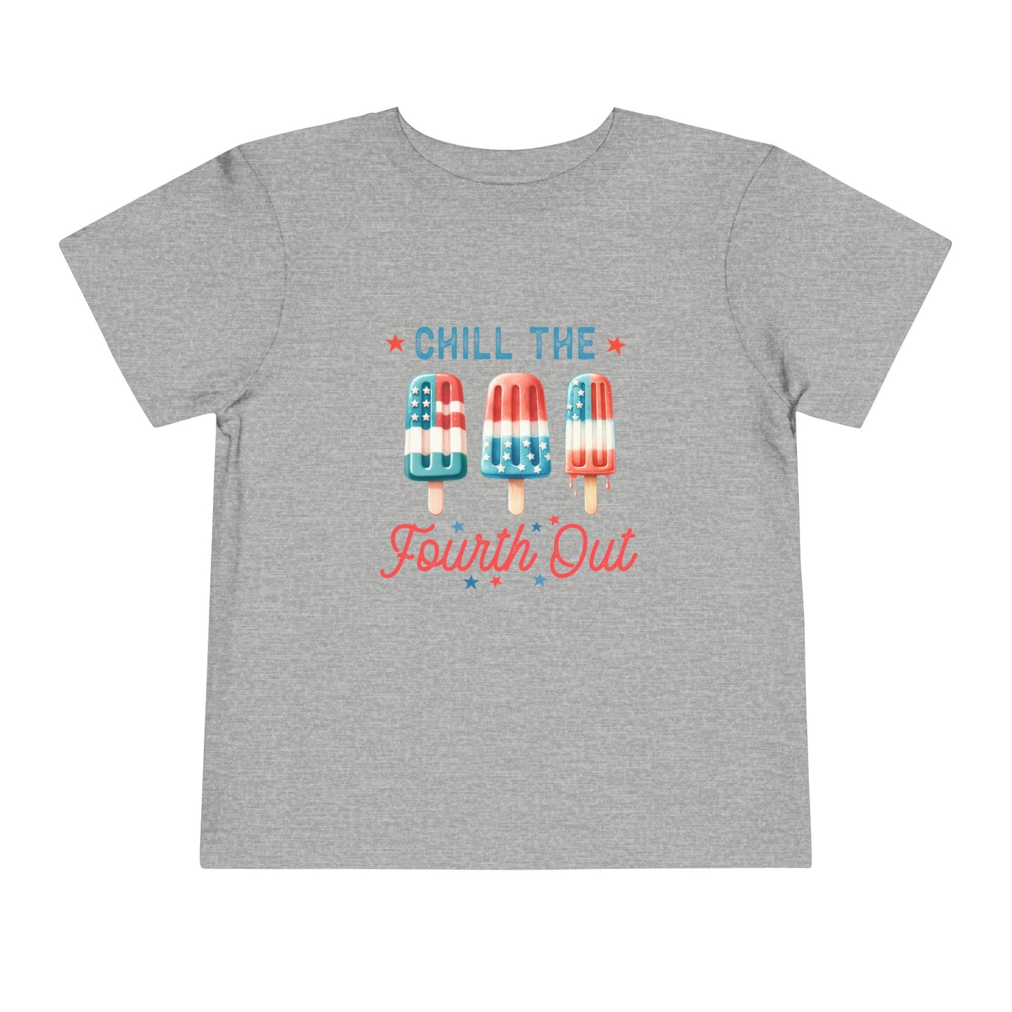 Chill 4th of July Toddler Short Sleeve Tee