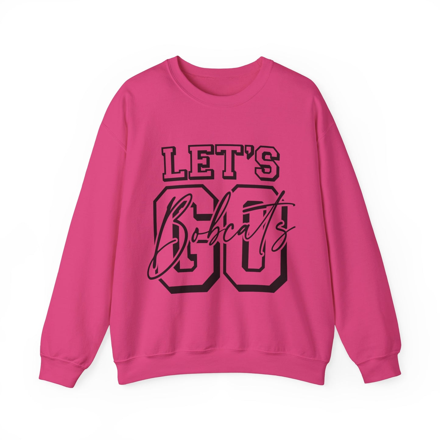 Let's Go Bobcats Adult Unisex Crewneck Sweatshirt