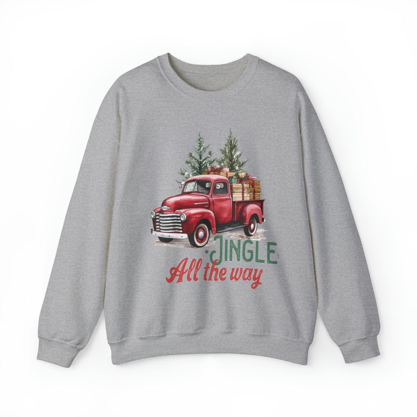 Jingle All The Way Women's Christmas Sweatshirt