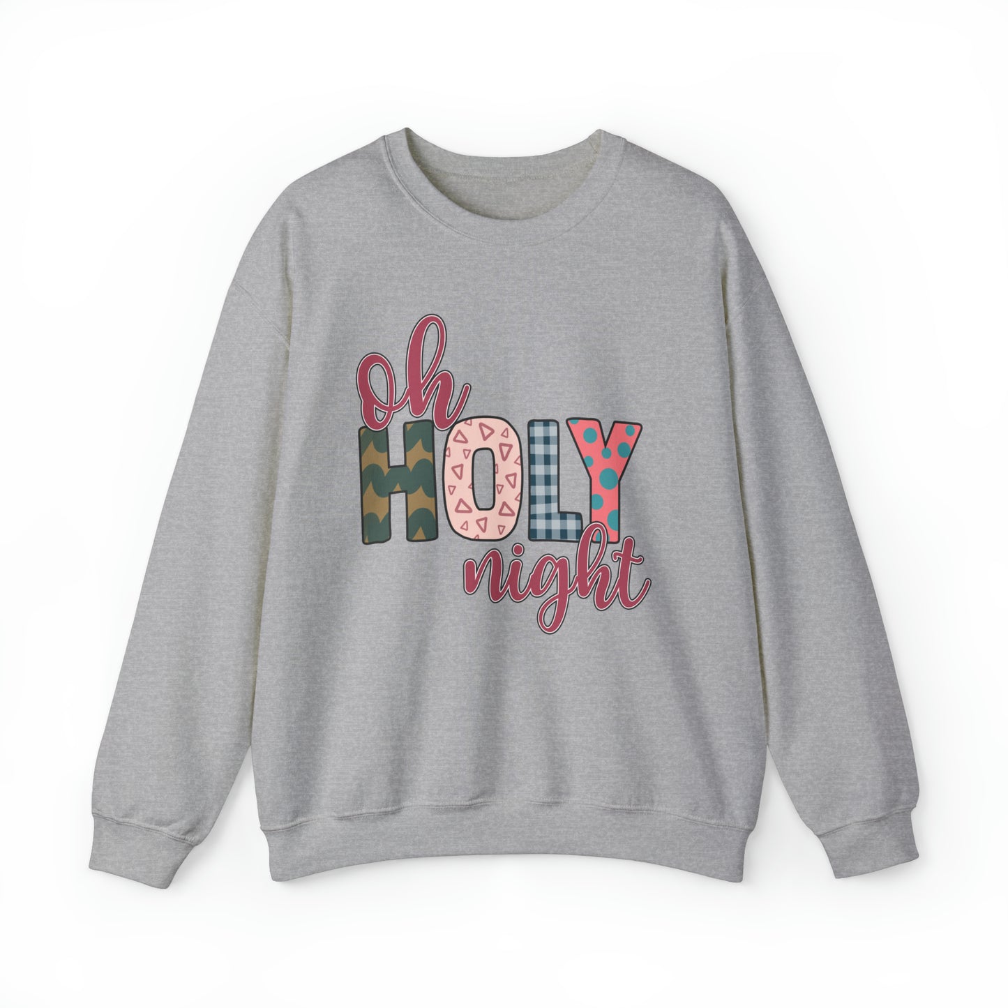 Oh Holy Night Women's Christmas Sweatshirt