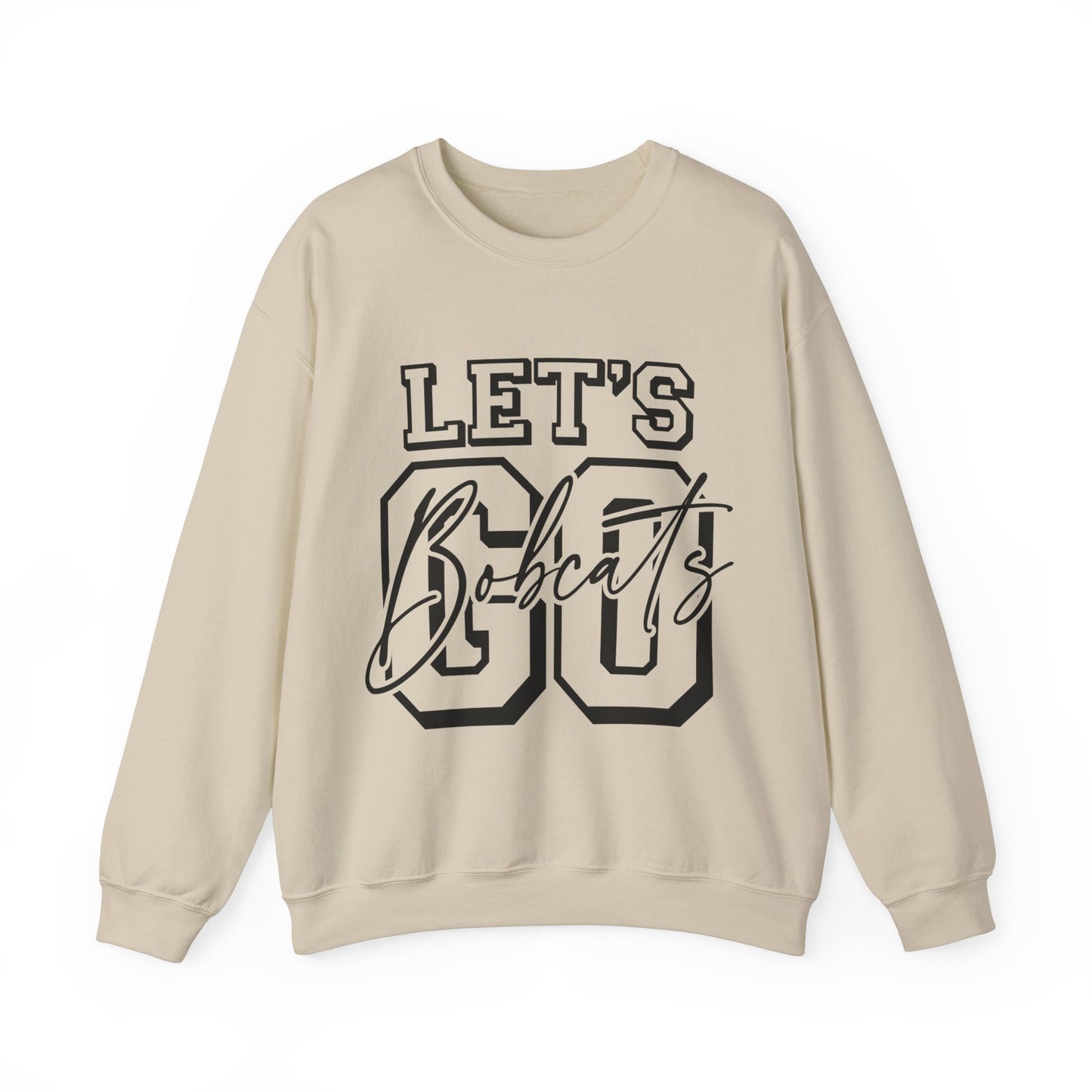 Let's Go Bobcats Adult Unisex Crewneck Sweatshirt