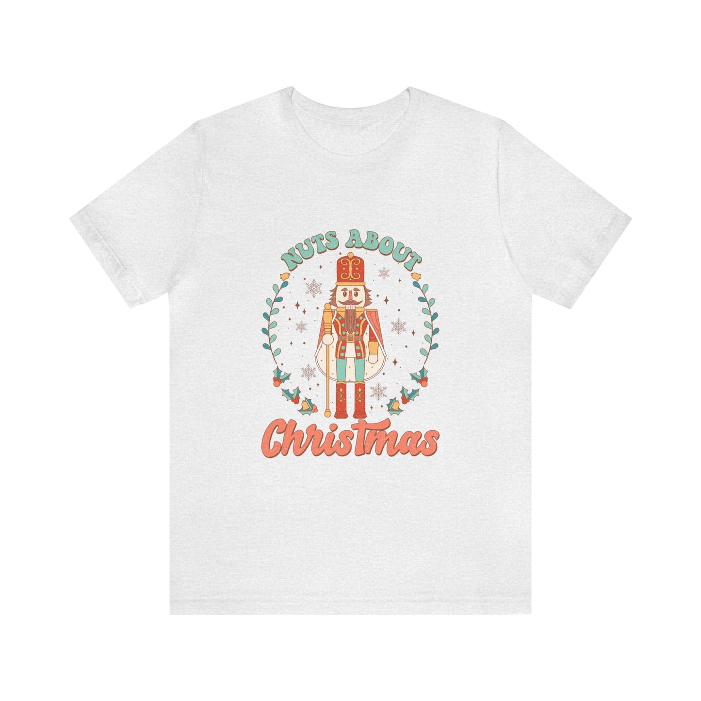 Nuts About Christmas Women's Short Sleeve Christmas T Shirt
