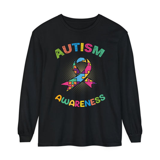 Autism Awareness Adult Unisex Long Sleeve T-Shirt