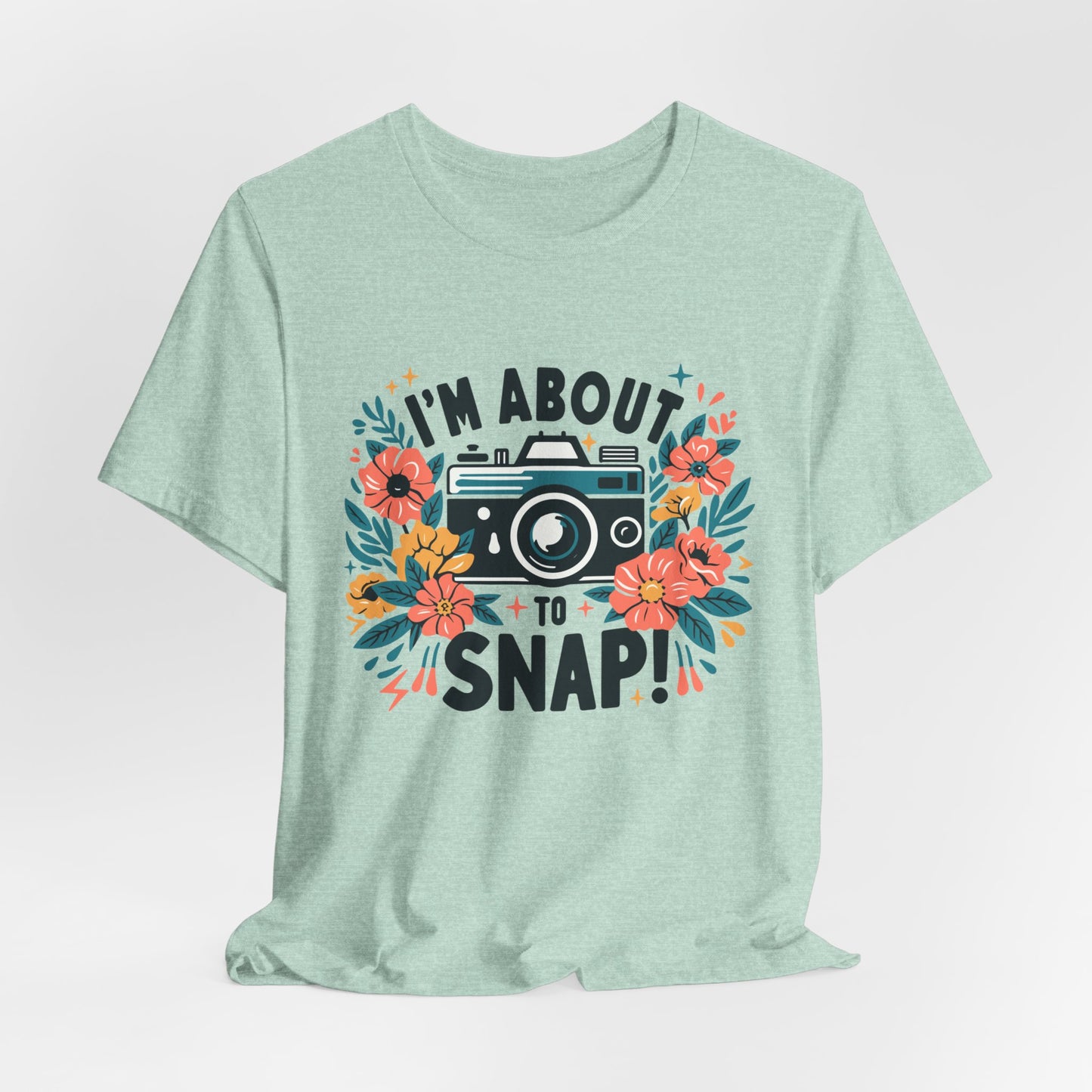 About to Snap Photographer Women's Funny Short Sleeve Tshirt