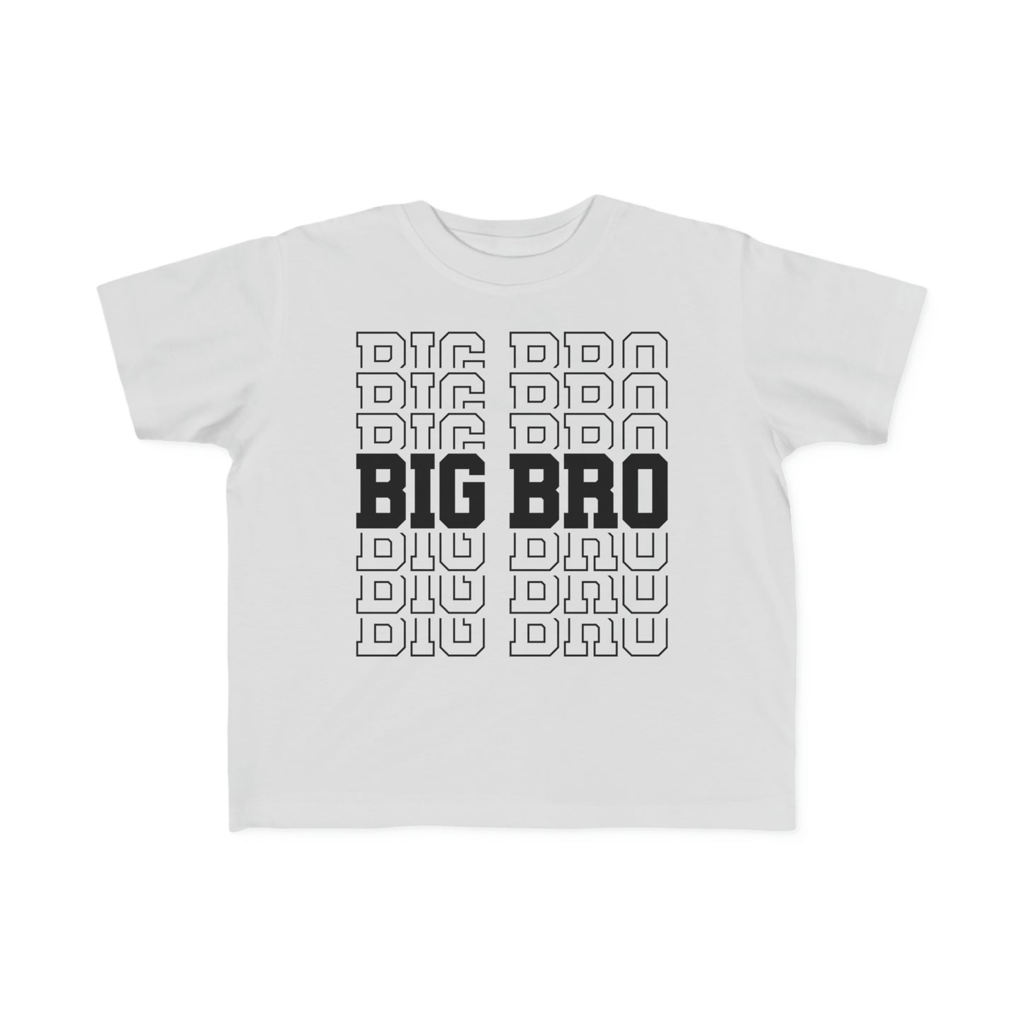 Big Bro Stacked Toddler's Fine Jersey Tee