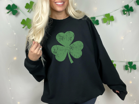 St. Patrick's Day Shamrock Women's Unisex Sweatshirt