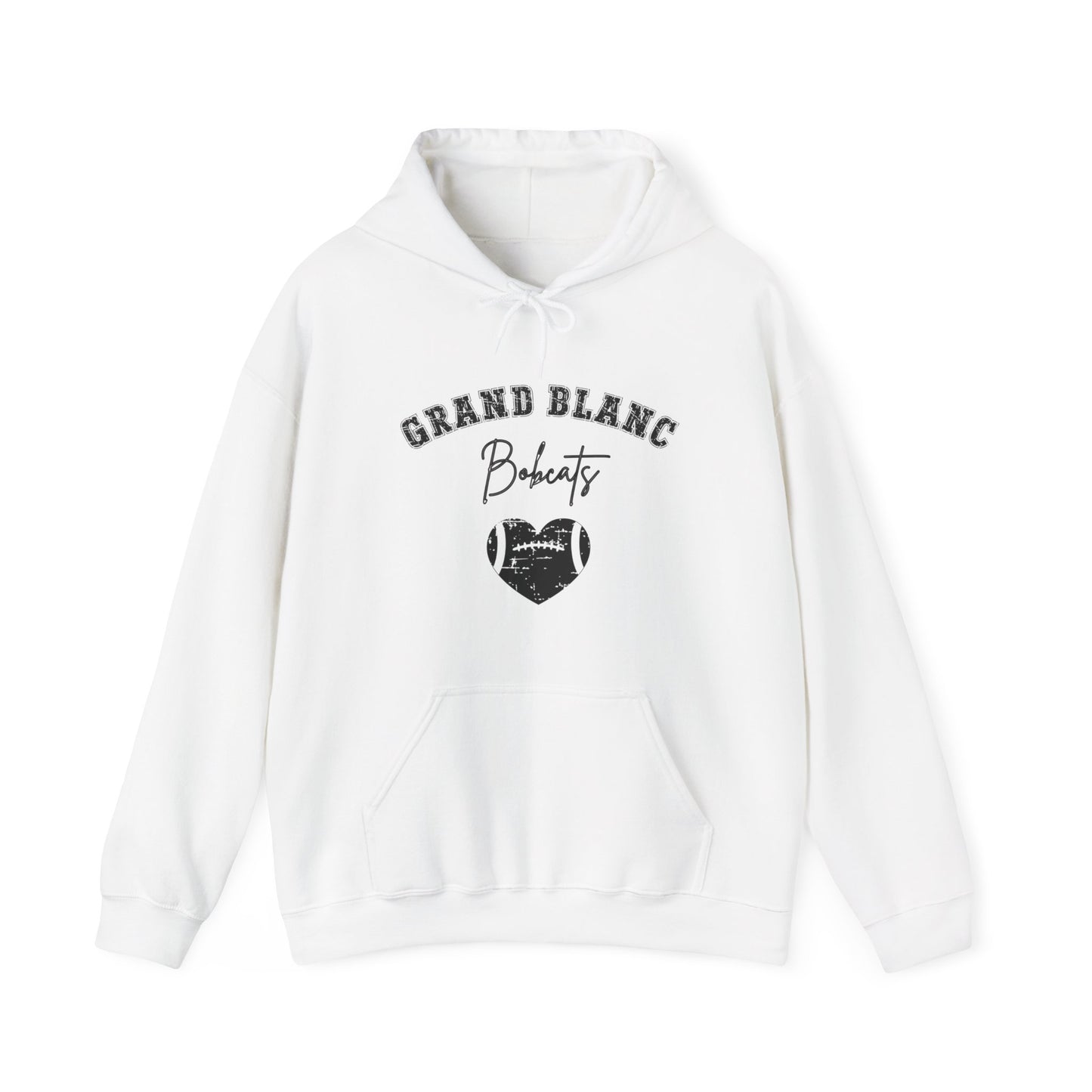 GB Bobcats Football Adult Unisex Heavy Blend™ Hooded Sweatshirt