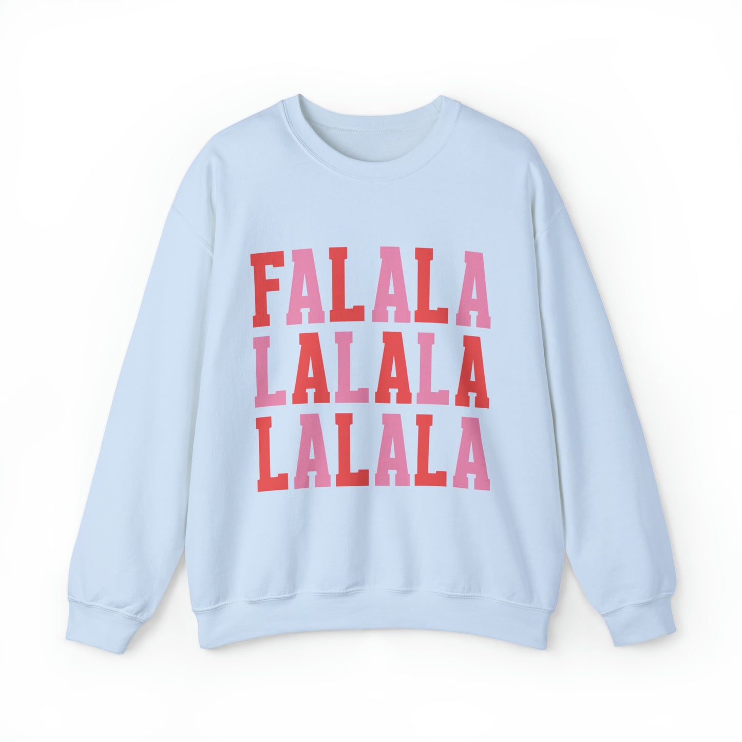 FALALALA Women's Christmas Crewneck Sweatshirt