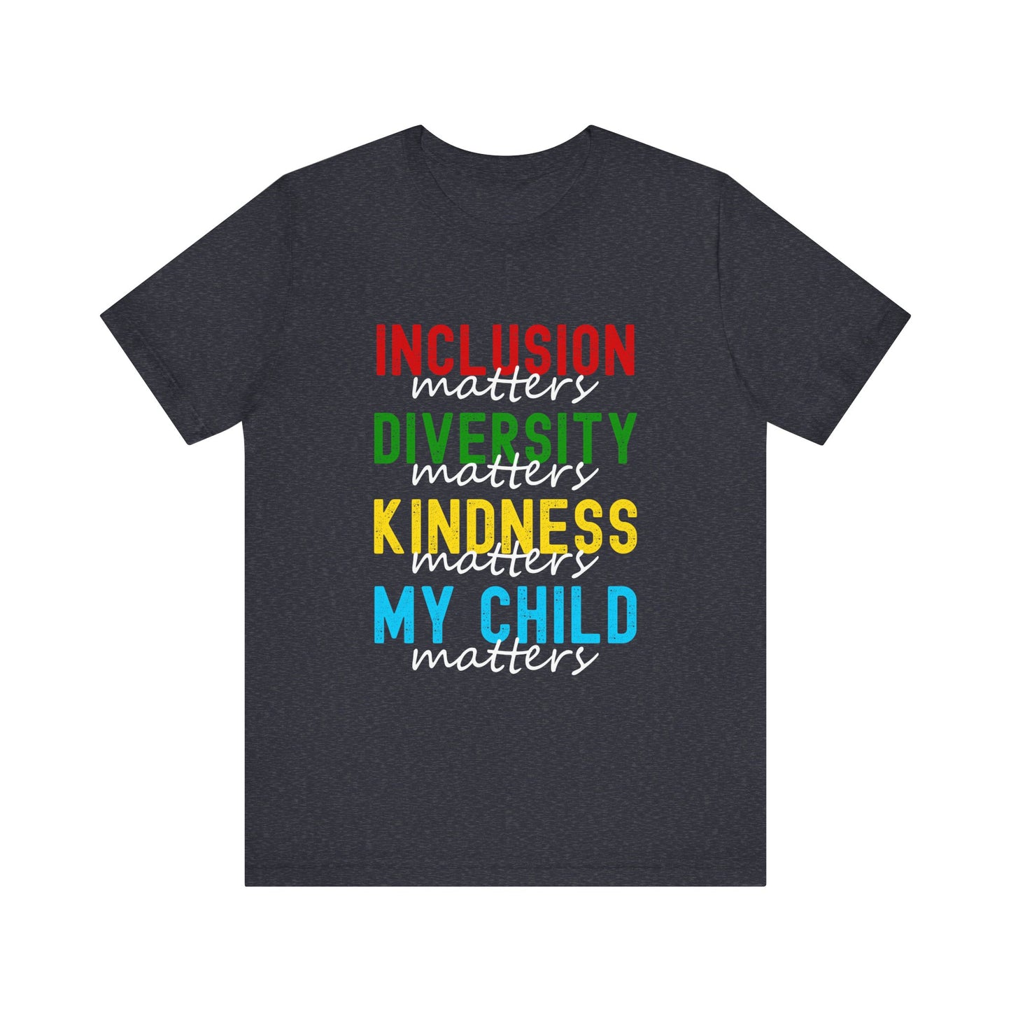 Autism Awareness Adult Unisex Short Sleeve Tee