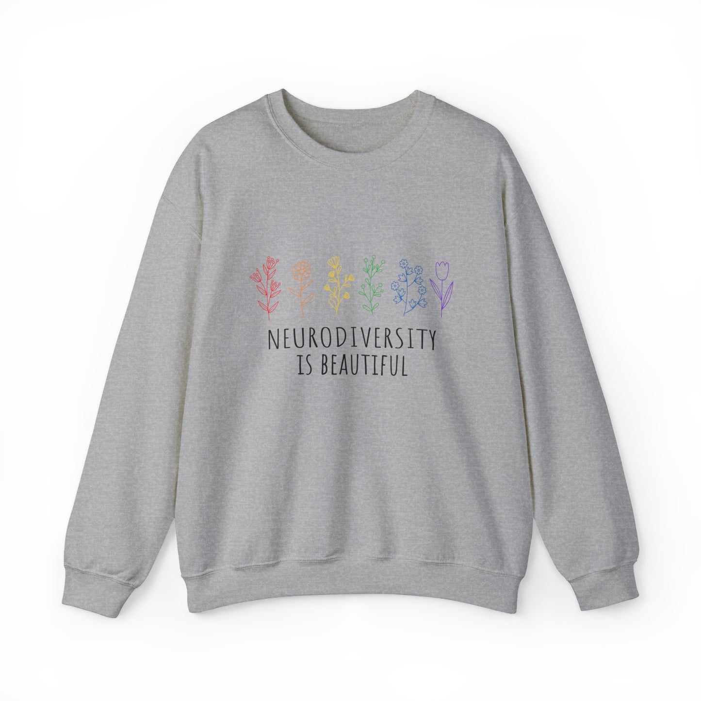 Neurodiversity is beautiful Women's Crewneck Sweatshirt