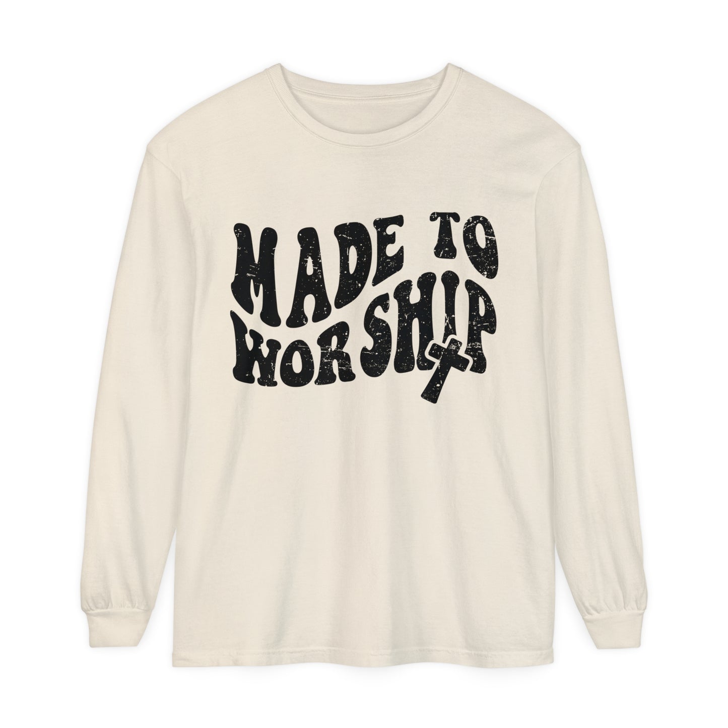 Made to Worship Women's Loose Long Sleeve T-Shirt