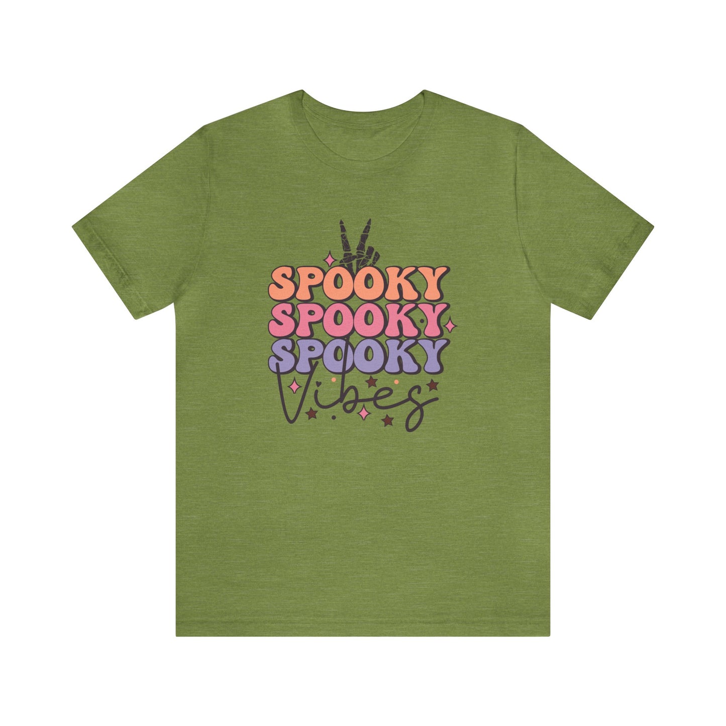 Spooky Vibes Women's Halloween Fall T-Shirt