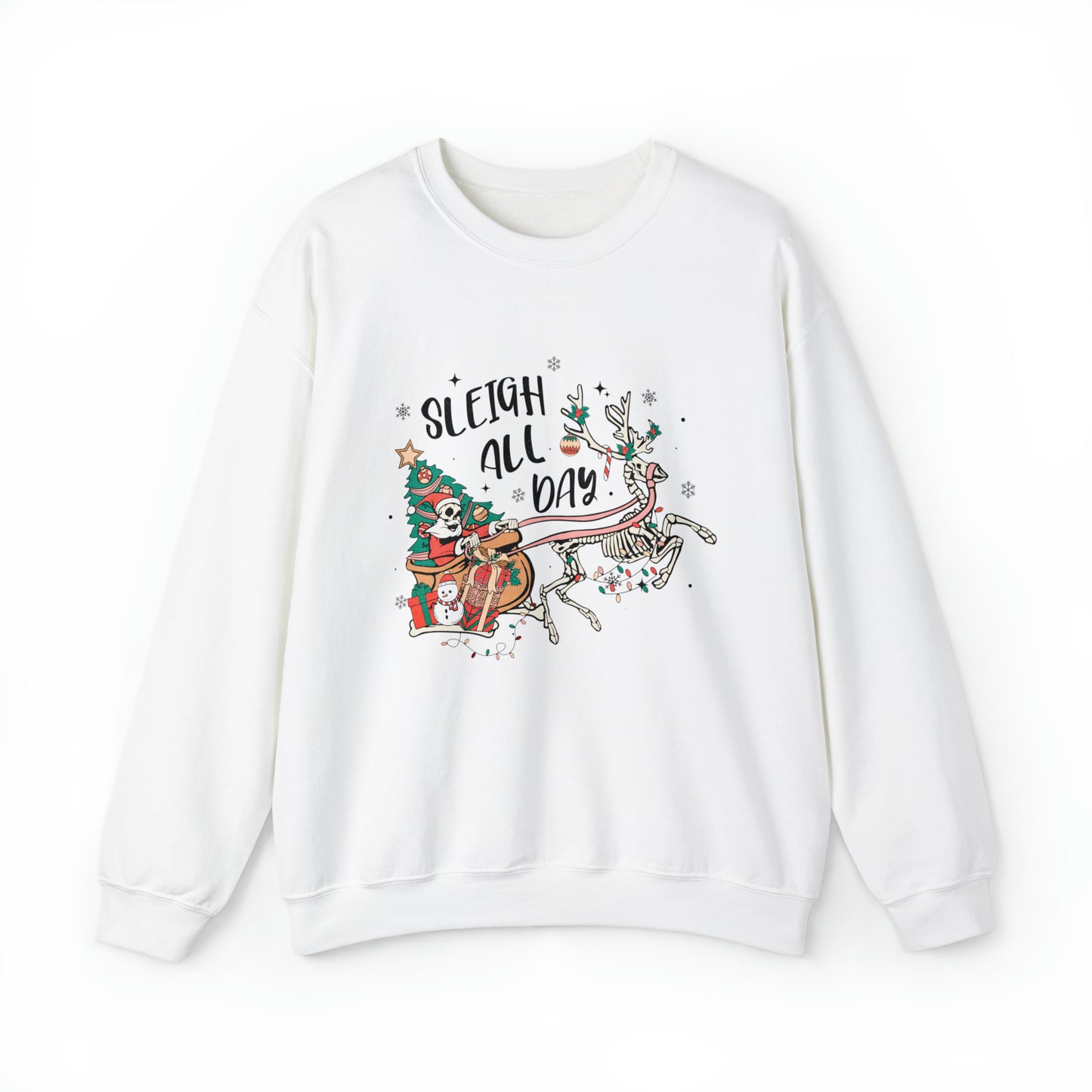 Sleigh All Day Women's Merry Christmas Sweatshirt