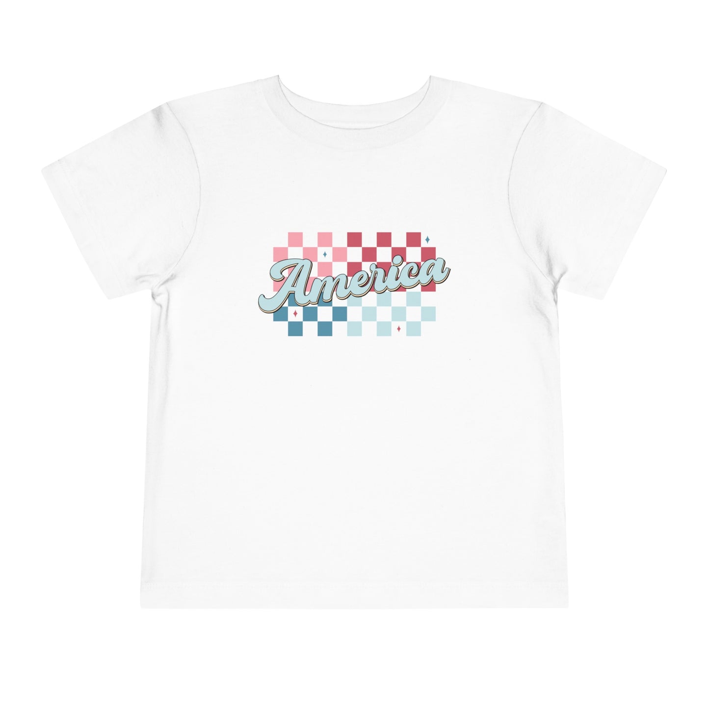 America Toddler Short Sleeve Tee