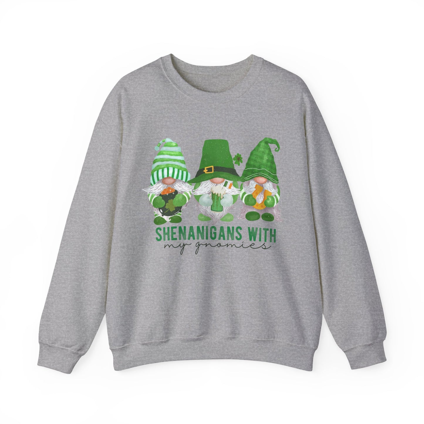 Shenanigans with my gnomies St. Patrick's Day Women's Sweatshirt