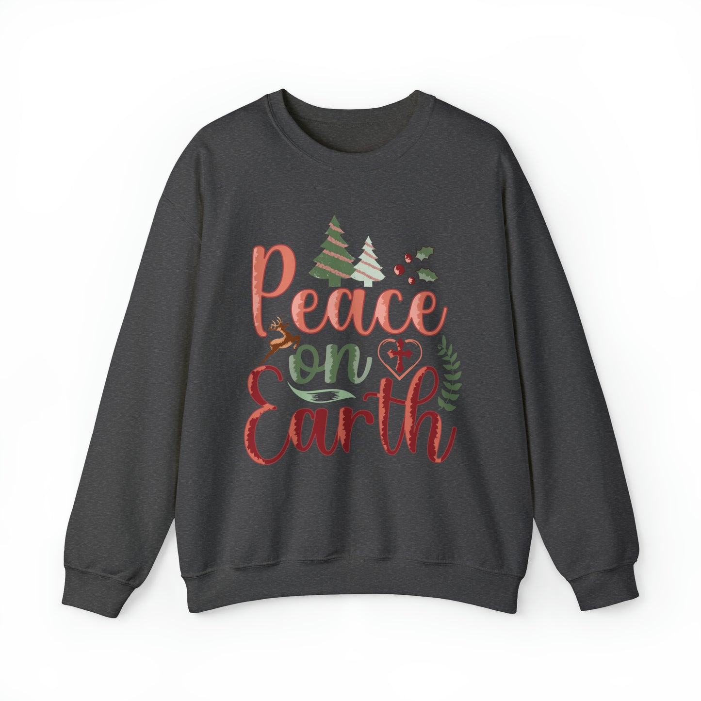 Peace on Earth Women's Christmas Sweatshirt