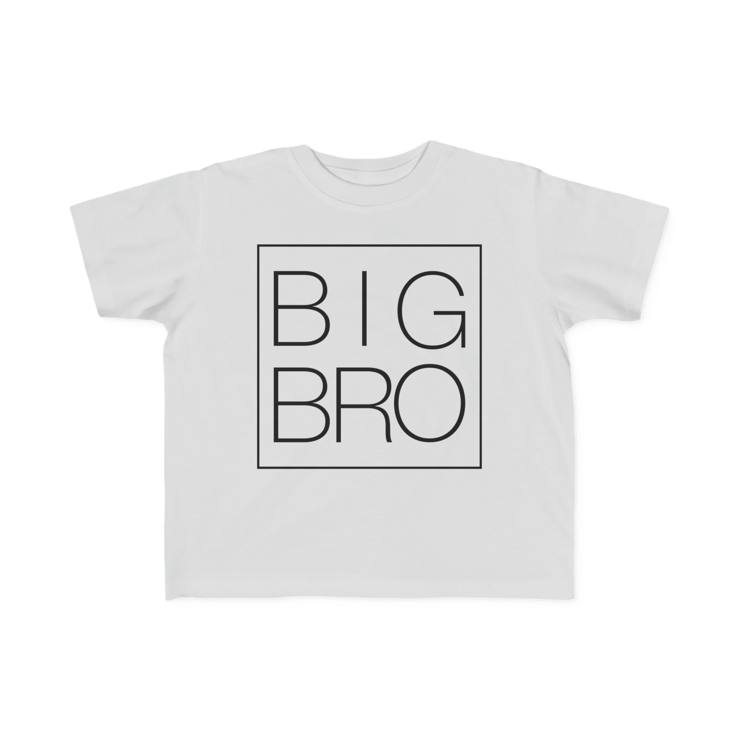 Big Bro Outlined Toddler's Fine Jersey Tee