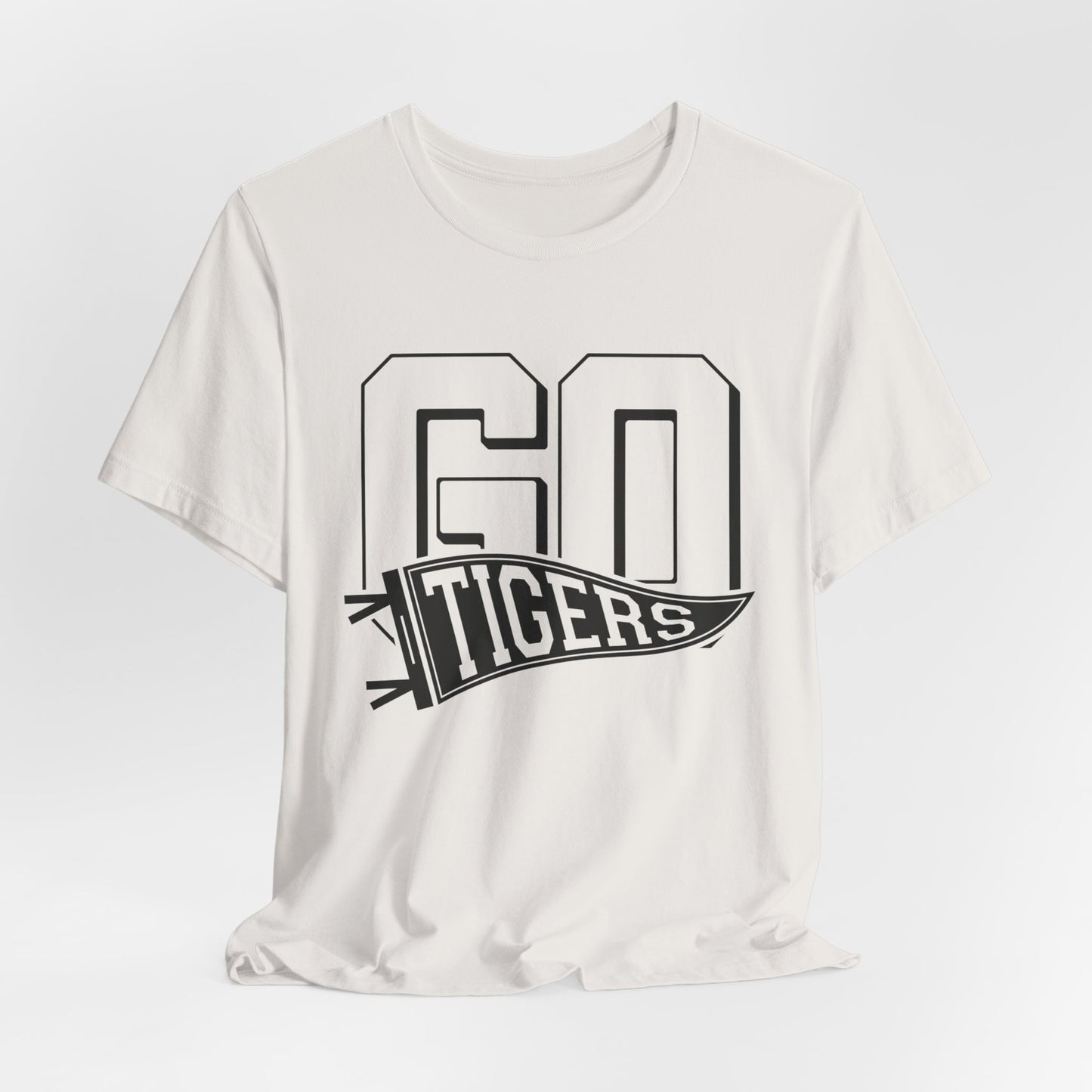 Go Tigers Adult Unisex Short Sleeve Tee