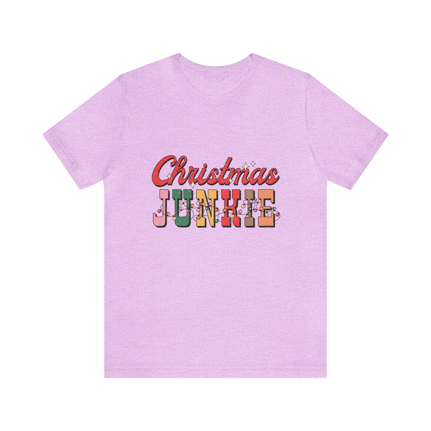 Christmas Junkie Women's Short Sleeve Christmas T Shirt