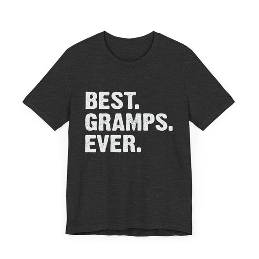 Best Gramps Ever Father's Day Short Sleeve Tee