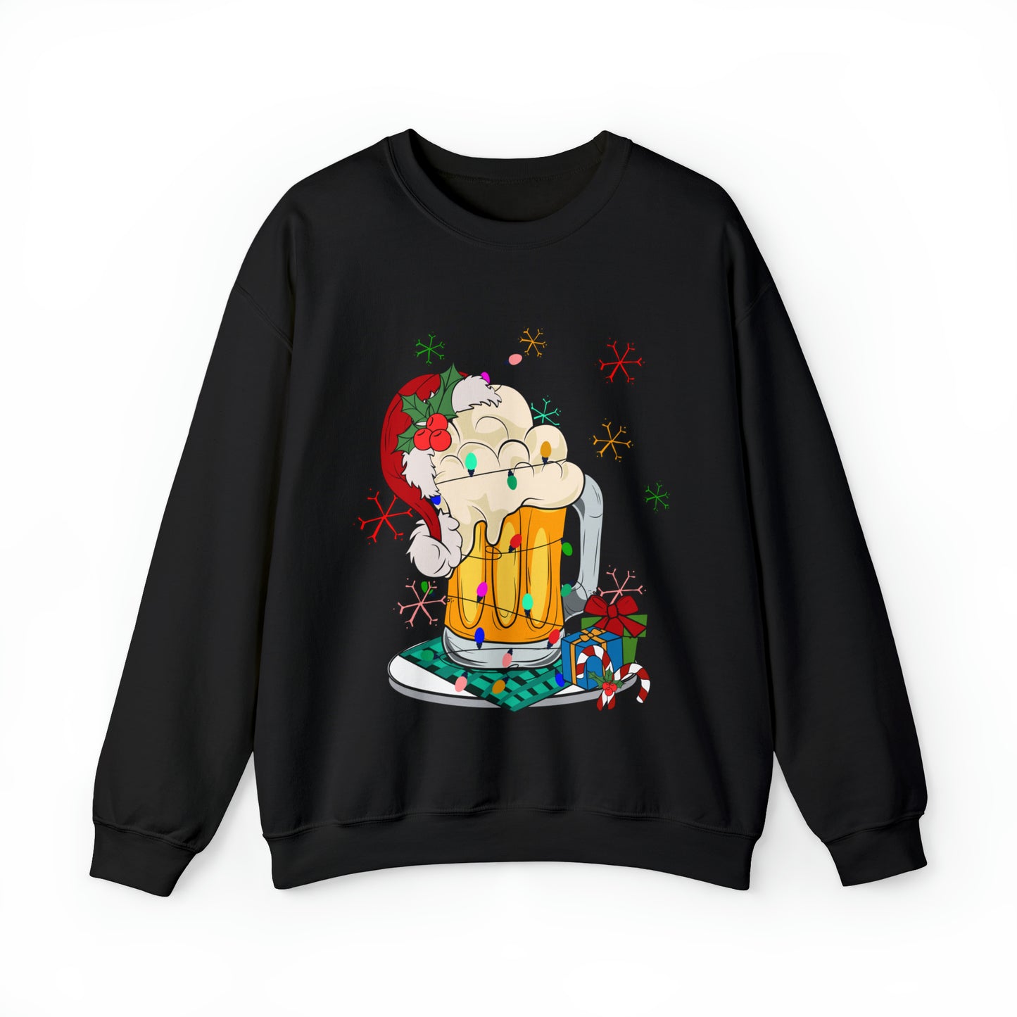 Christmas Beer Sweatshirt Men's and Women's