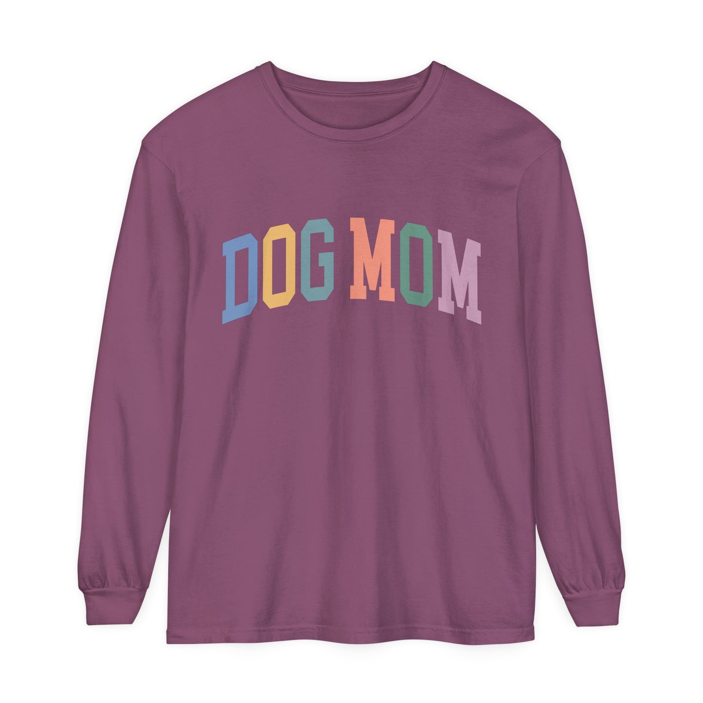 DOG Mom Women's Loose Long Sleeve T-Shirt