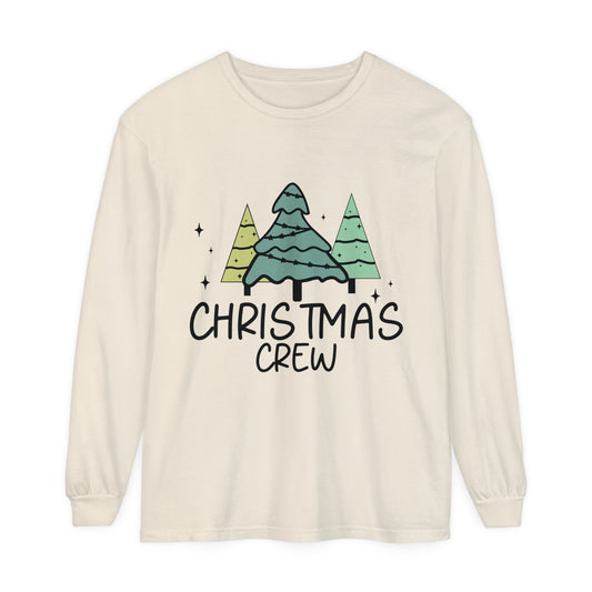 Christmas Crew Women's Loose Long Sleeve T-Shirt