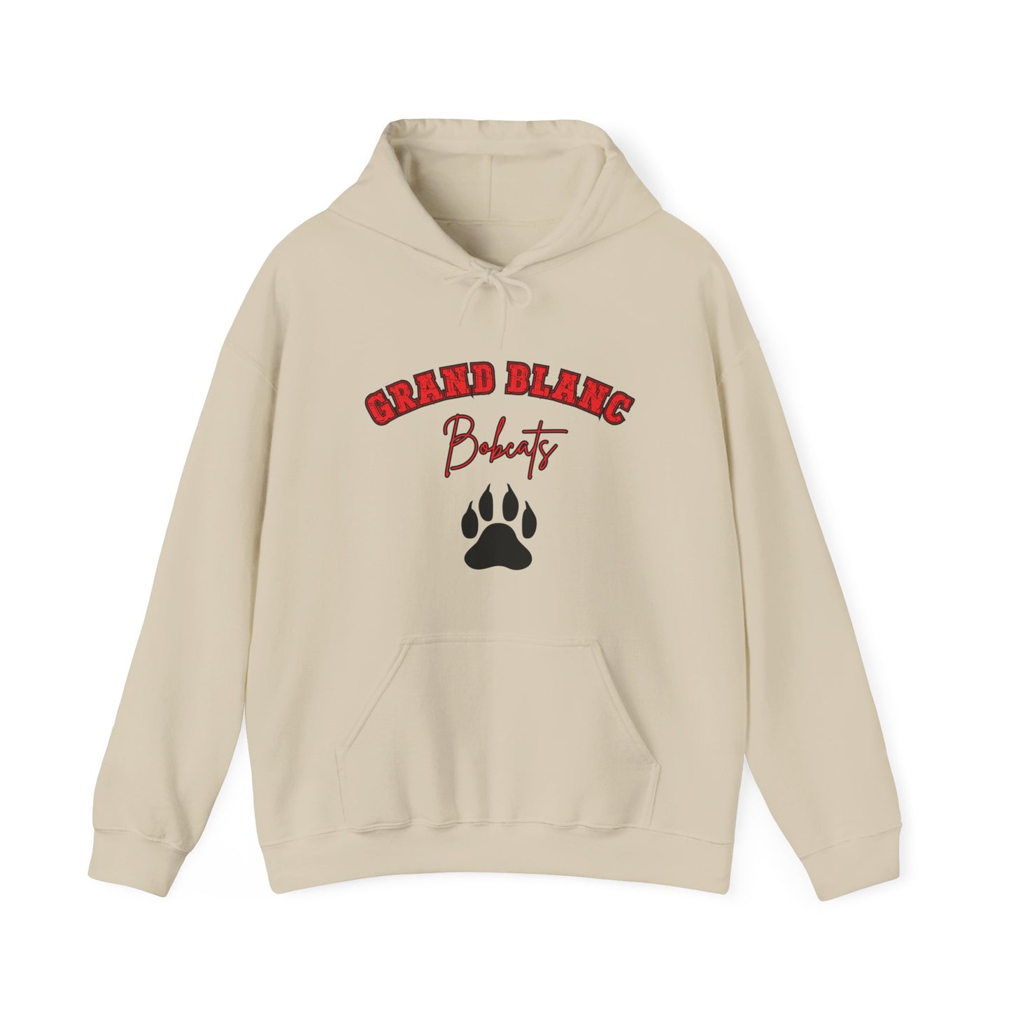 Grand Blanc Bobcats Adult Unisex Heavy Blend™ Hooded Sweatshirt