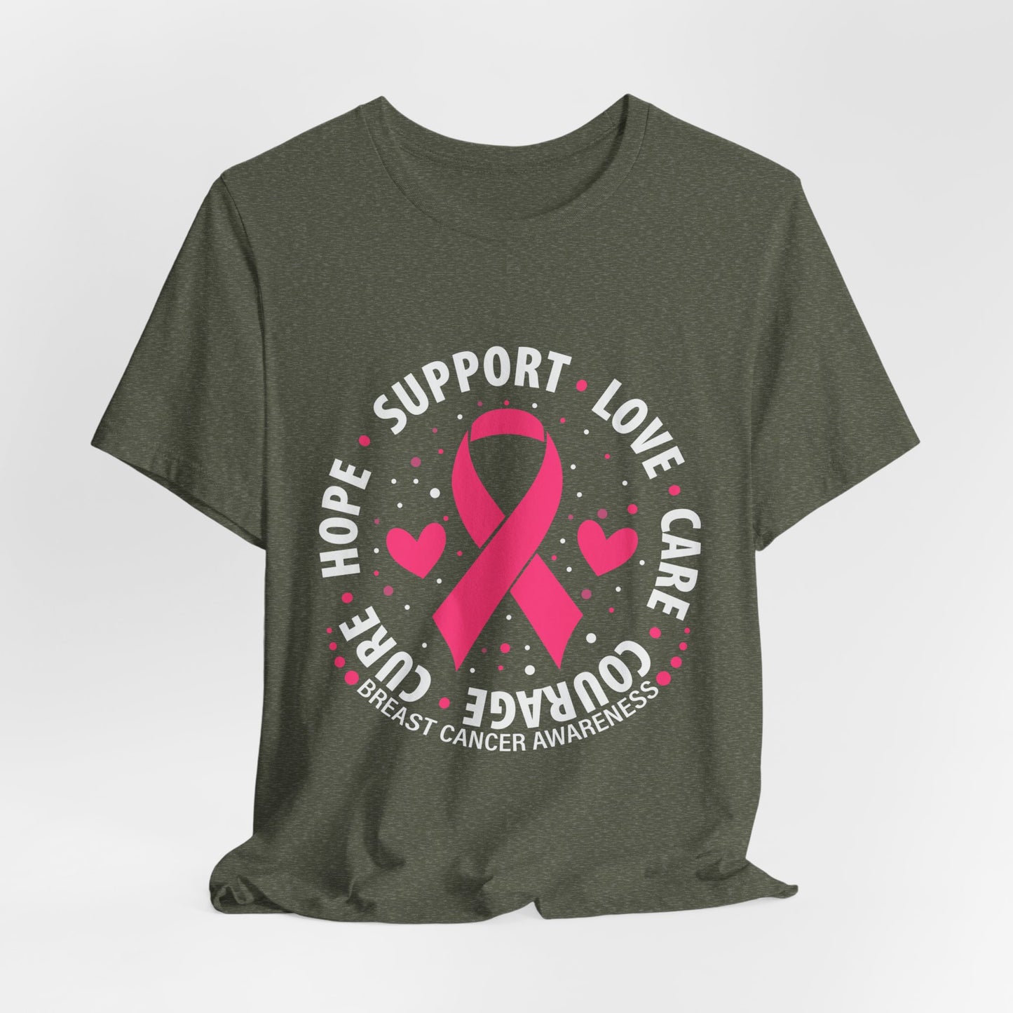 Women's Breast Cancer Awareness & Support Short Sleeve Tee