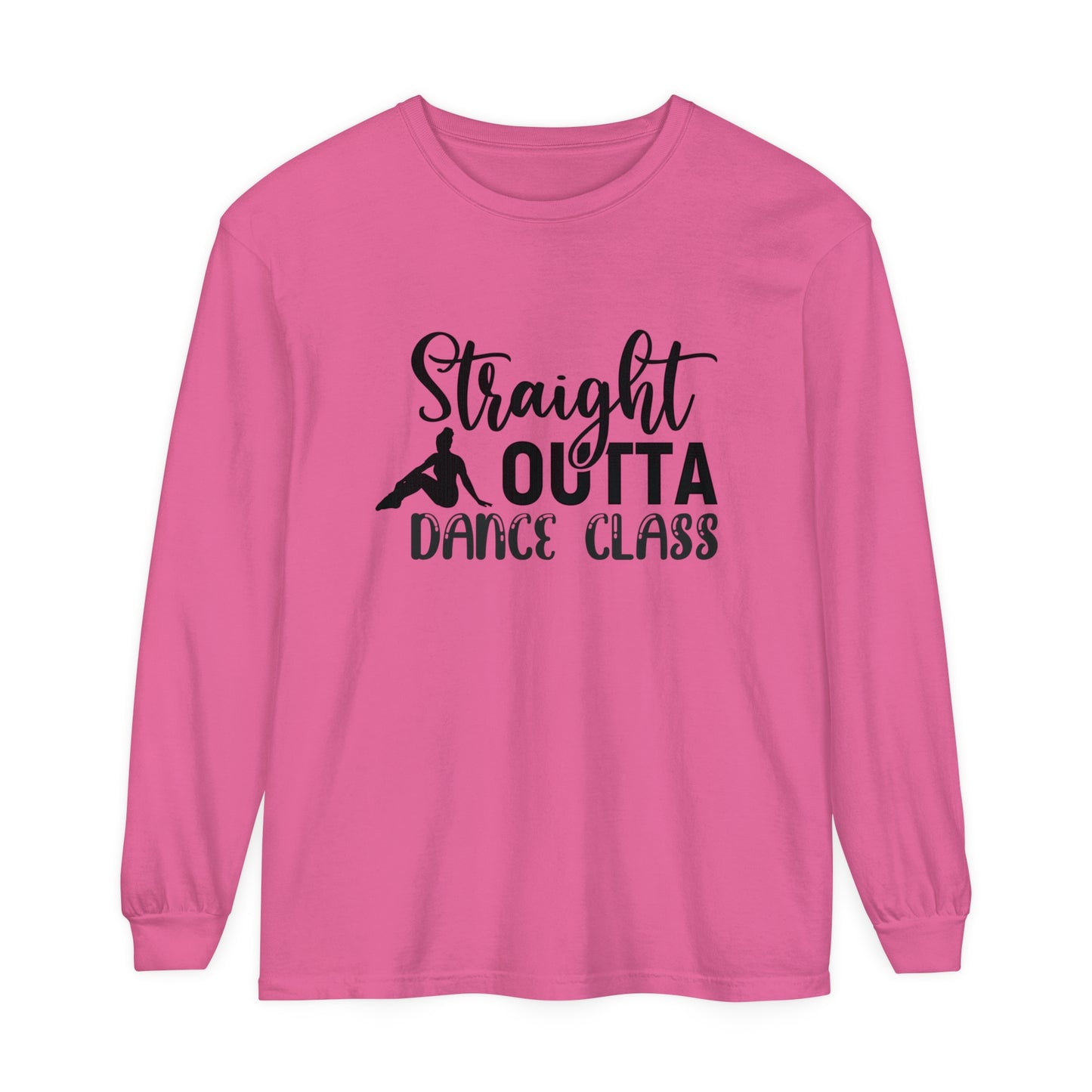 Straight outta dance class Women's Loose Long Sleeve T-Shirt