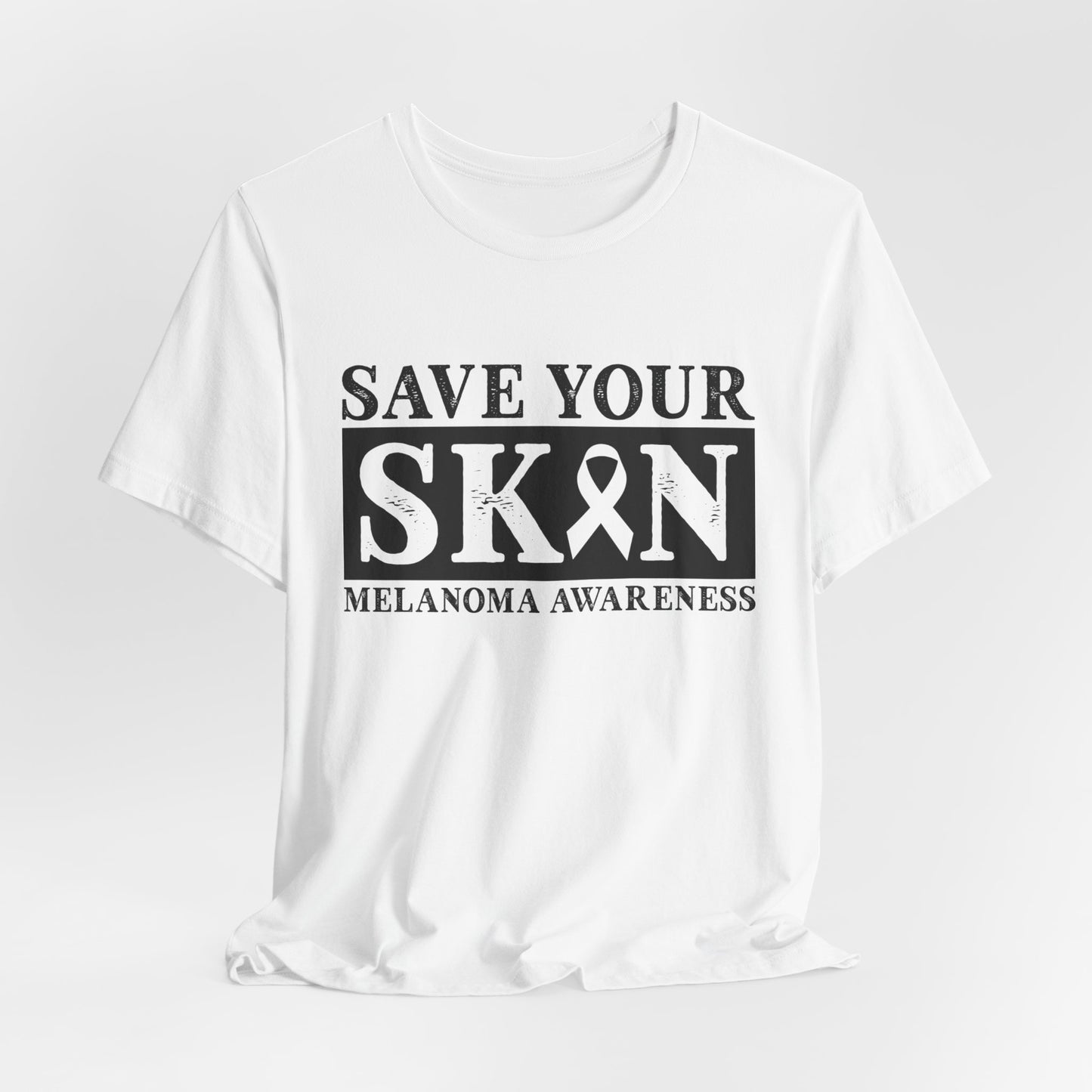 Melanoma Awareness Advocate Shirt Adult Unisex Short Sleeve Tee